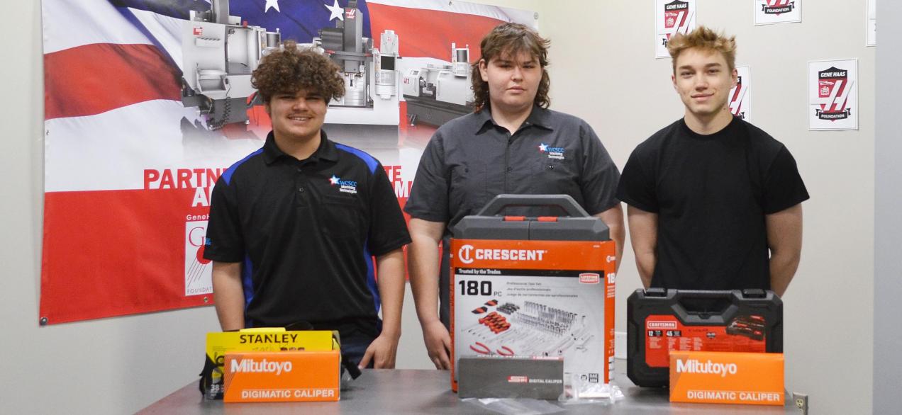 Machining Technologies students earn Gene Haas Foundation Awards